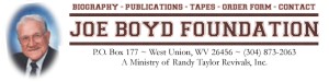 Click here to visit the Joe Boyd Foundation website